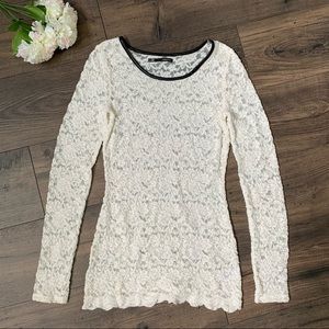 Maurices Ivory lace Blouse medium